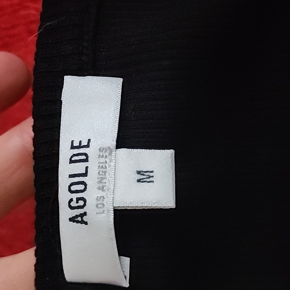 Agolde Square Neck Bodysuit Long Sleeved - Picture 4 of 5